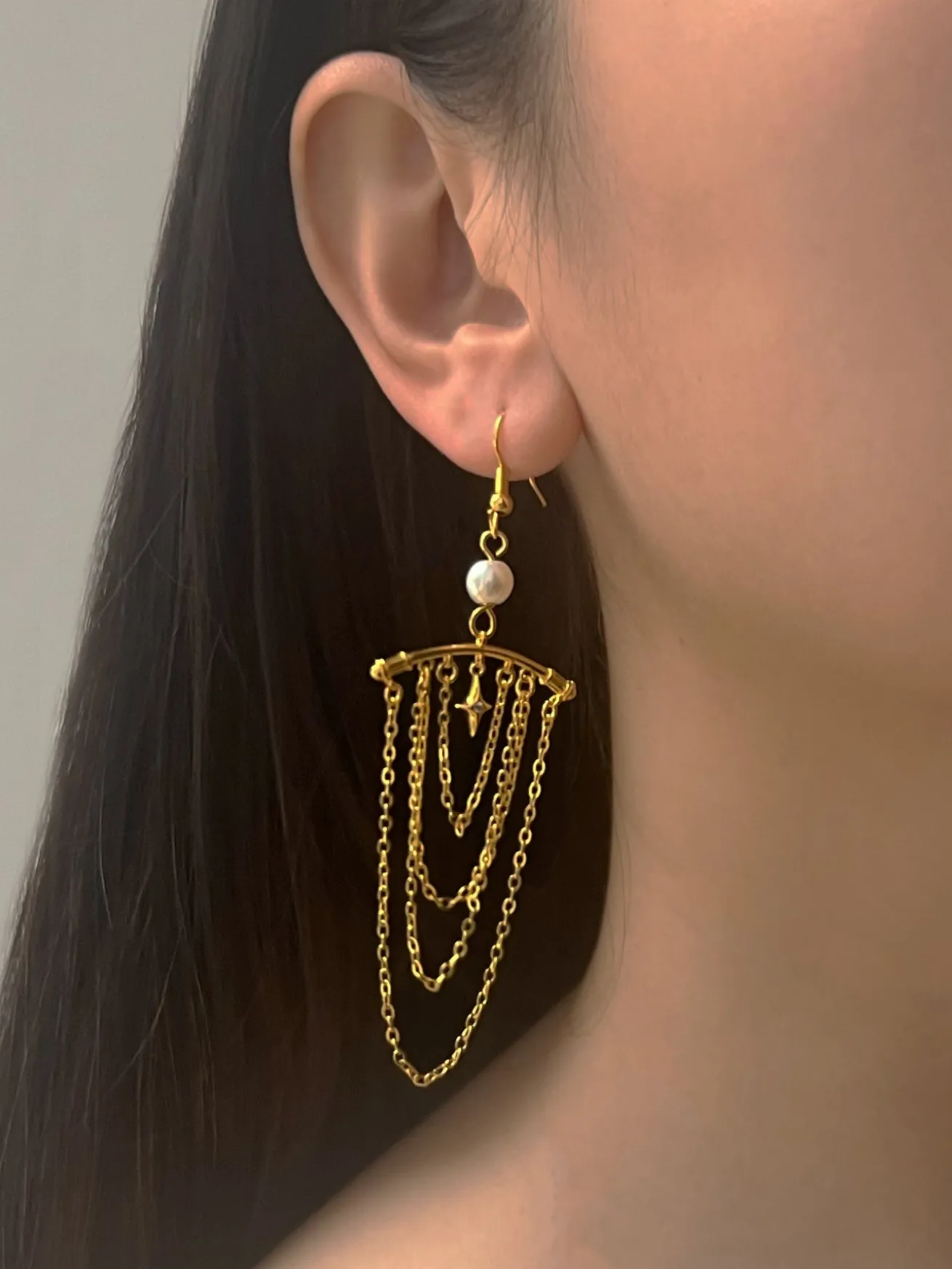 Goddess Chandelier Earrings
