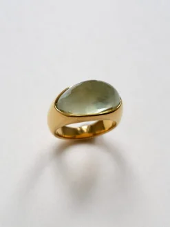 Gold Lucite Ring - Elixir