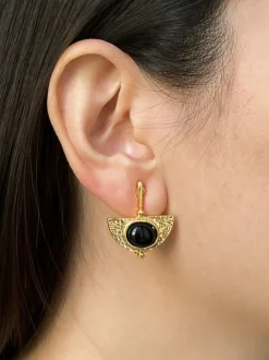 Heirloom Earrings - Black