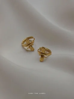 Honeybee Huggies *18K Gold-plated