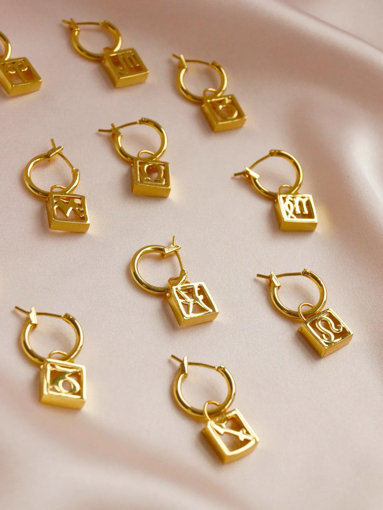 Horoscope Hoops *Gold-plated