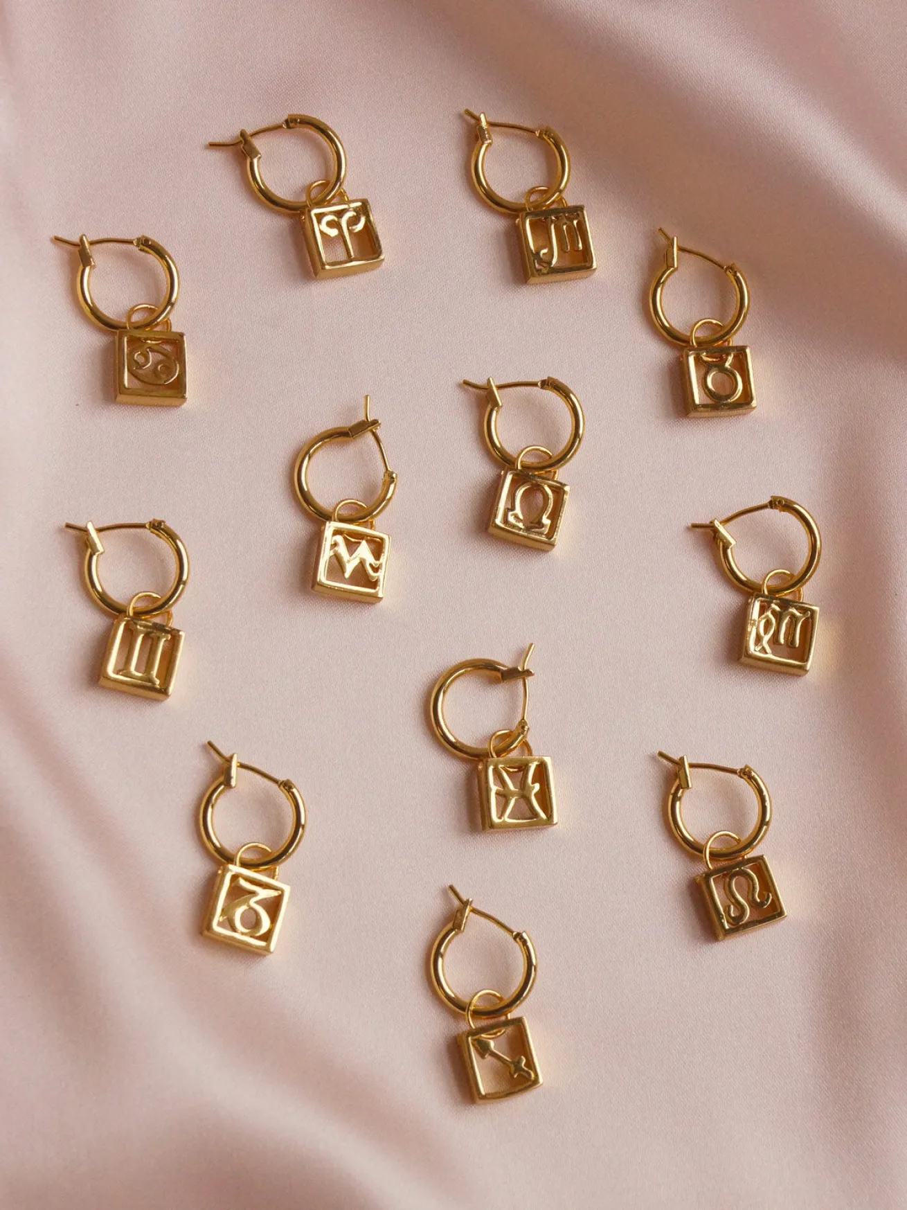 Horoscope Hoops *Gold-plated