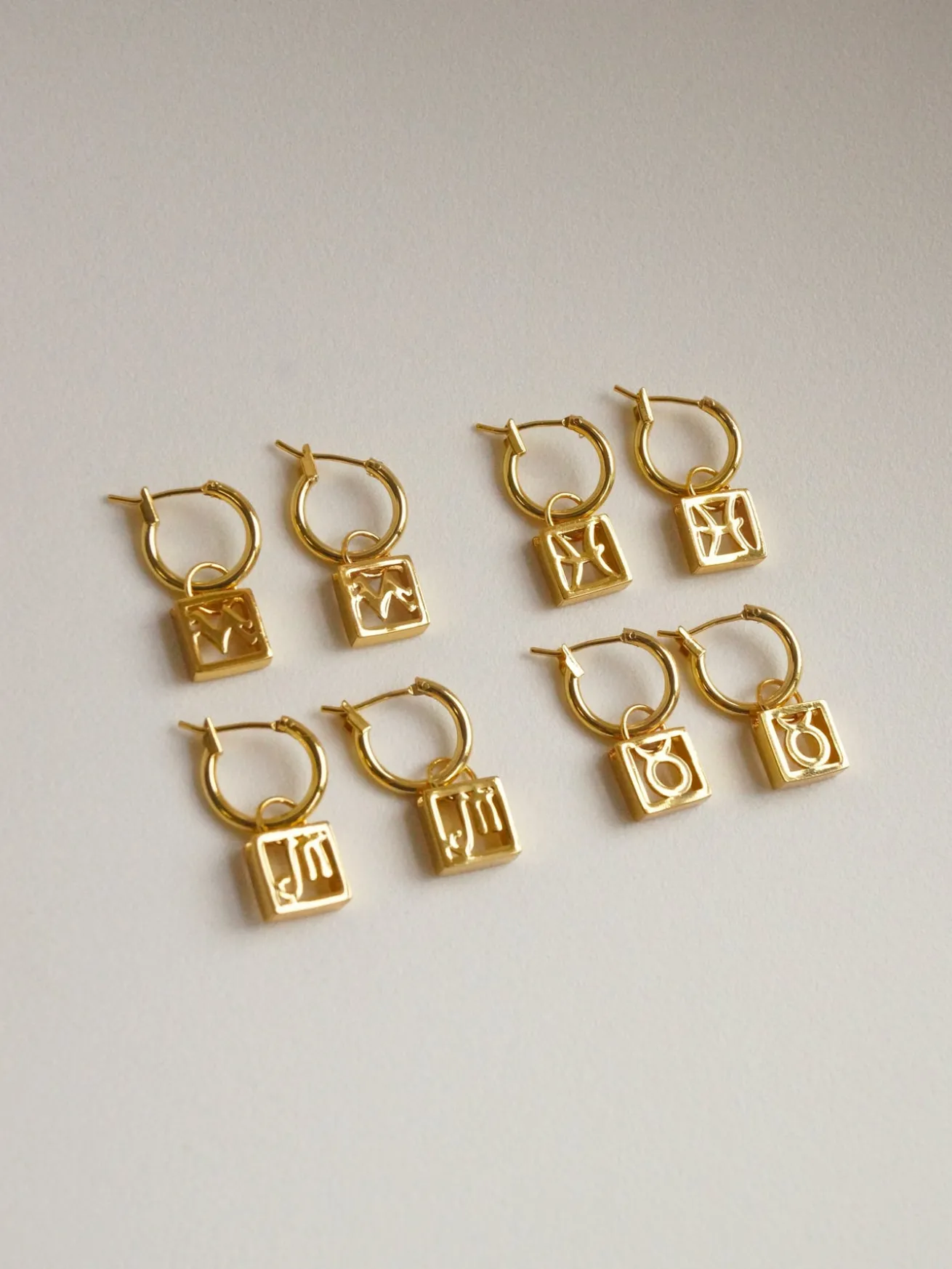 Horoscope Hoops *Gold-plated