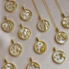 Horoscope Shell Necklace *Gold-plated S925