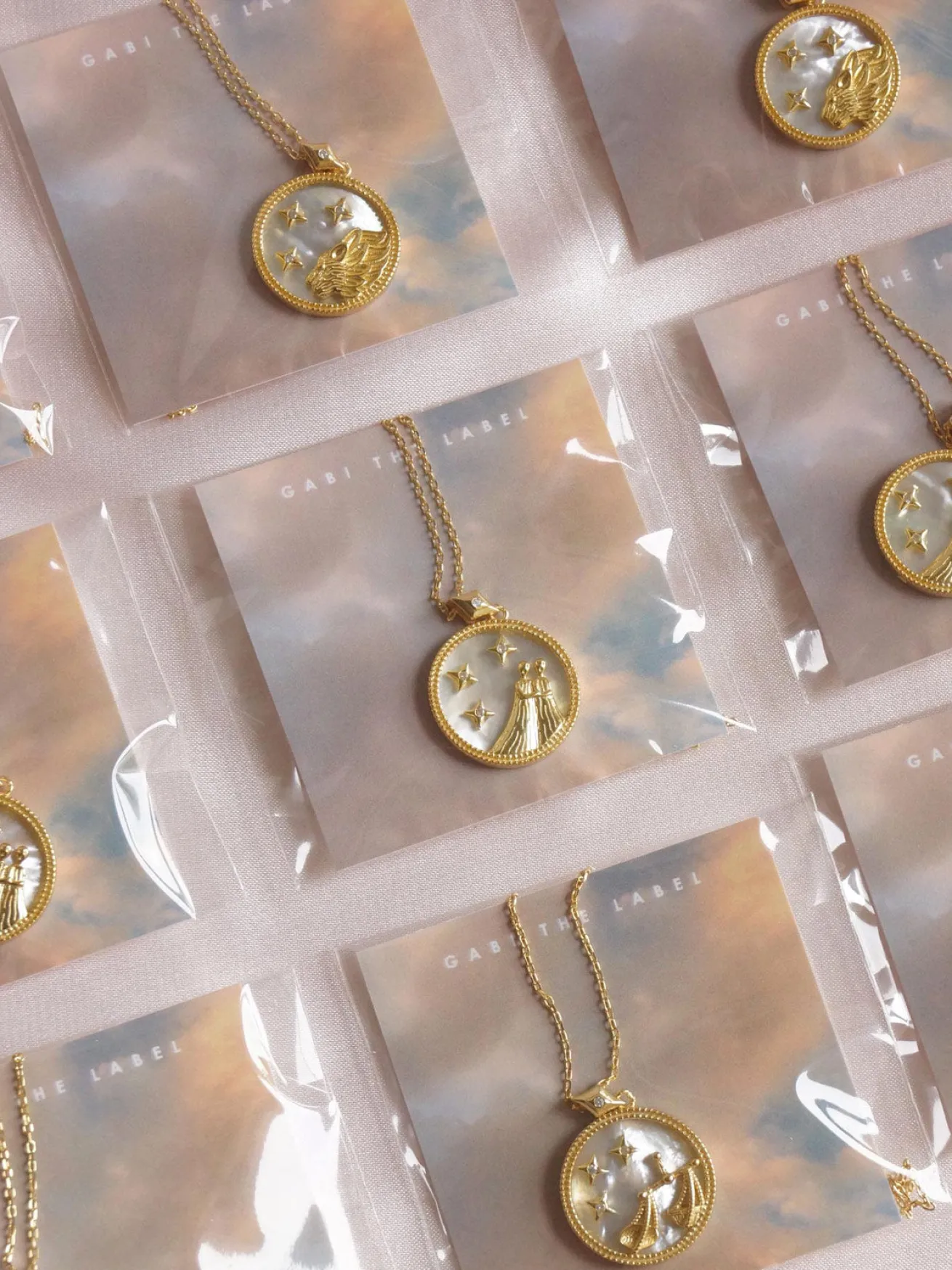 Horoscope Shell Necklace *Gold-plated S925