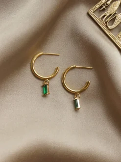 ILLUMINATE Hoops - Emerald Green