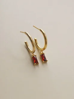 ILLUMINATE Hoops - Garnet Red