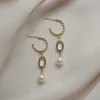 Ingrid Earrings - Clear *18K Gold-plated