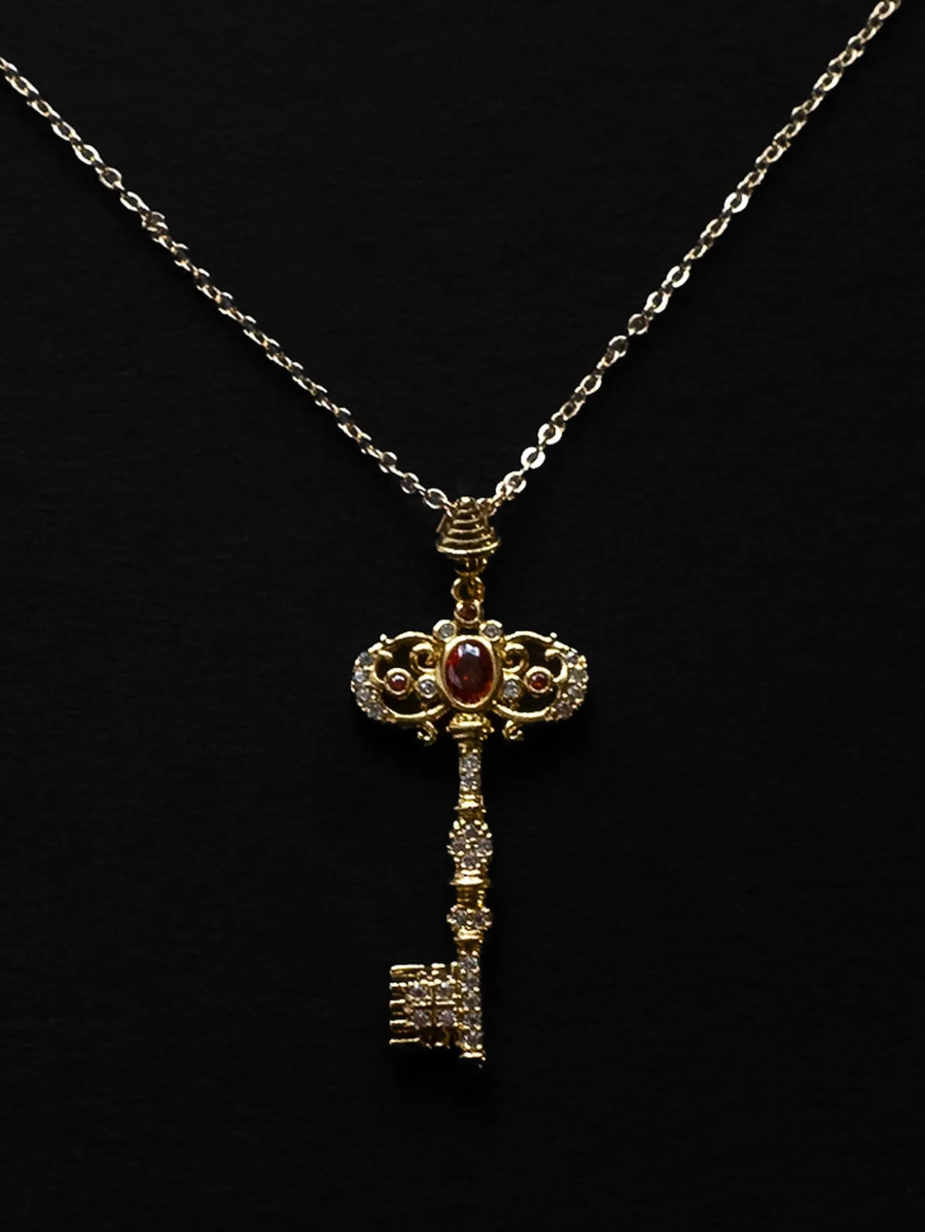 Intricate Key Necklace