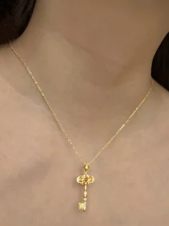 Intricate Key Necklace