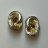 Knotted Clip-Ons (Vintage)