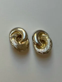 Knotted Clip-Ons (Vintage)