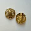 Large Ensnared Gold Clip-Ons (Vintage)