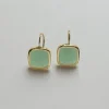 Light Turquoise Pendant Earrings