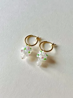 Little Bouquet Hoop Earrings