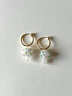 Little Bouquet Hoop Earrings