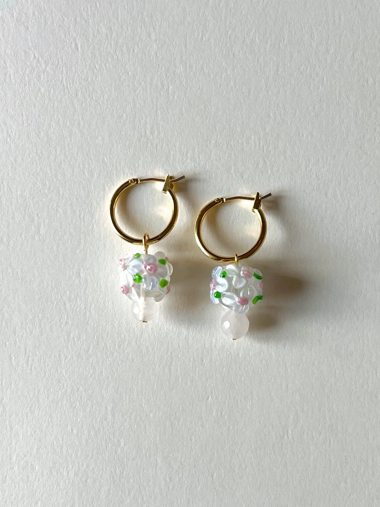 Little Bouquet Hoop Earrings