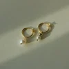 Little Pearls Mismatched Hoops