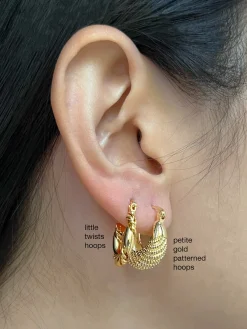 Little Twists Hoops