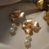 Lou Flower Earrings *18K Gold-plated