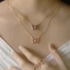 LOVEDAY Necklace - Purple *Gold-plated