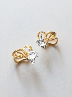 Nirvana Ear Cuff - Silver Buddha