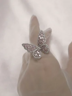 OAHU Ring - Silver/Pink *Platinum-plated