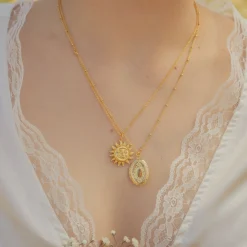 Oval Locket Necklace