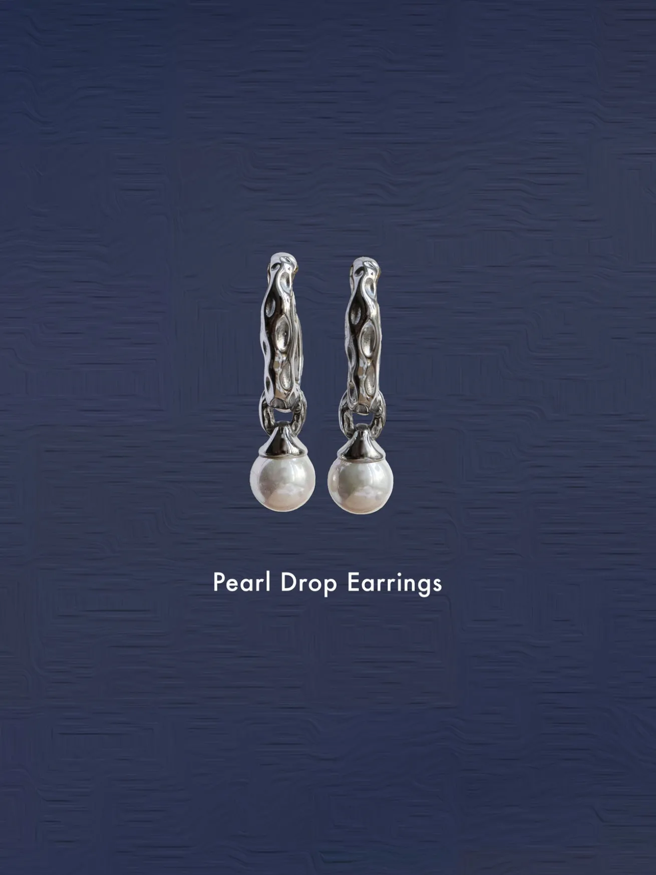Pearl Drop Earrings - Gold