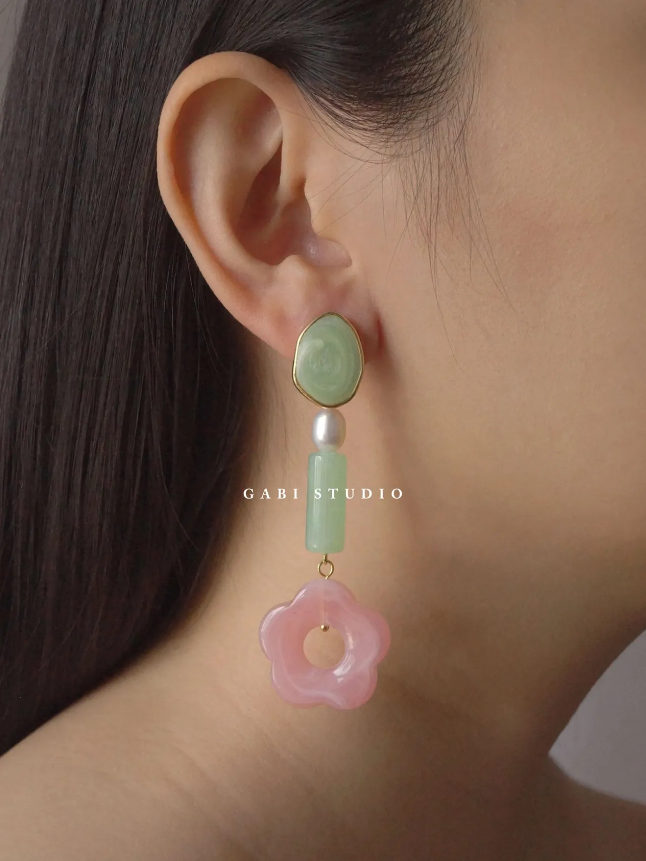 Peony Earrings - Long