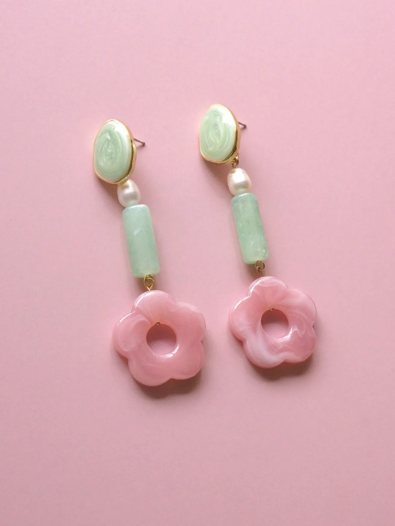 Peony Earrings - Long