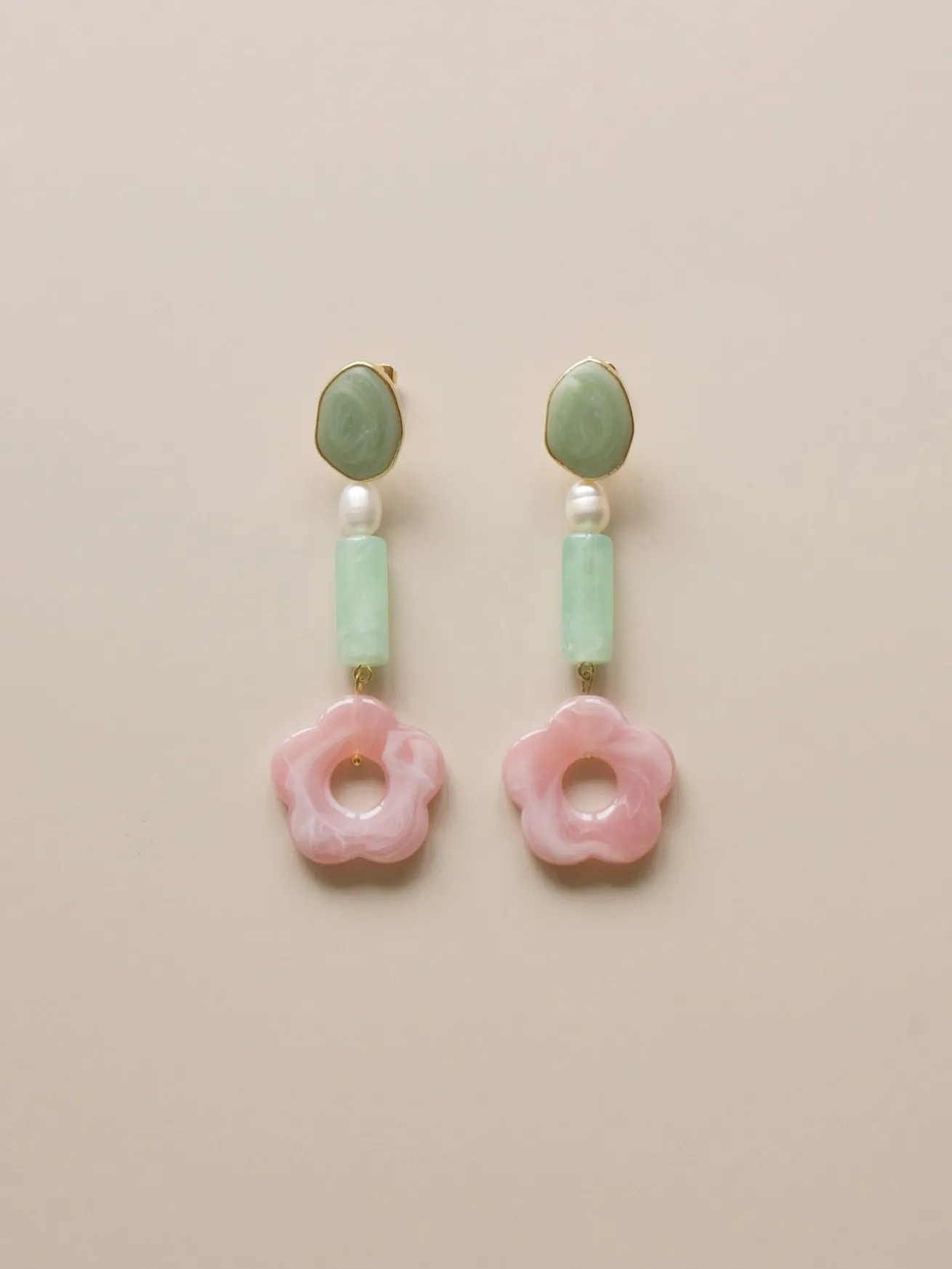 Peony Earrings - Long