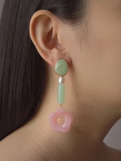 Peony Earrings - Long