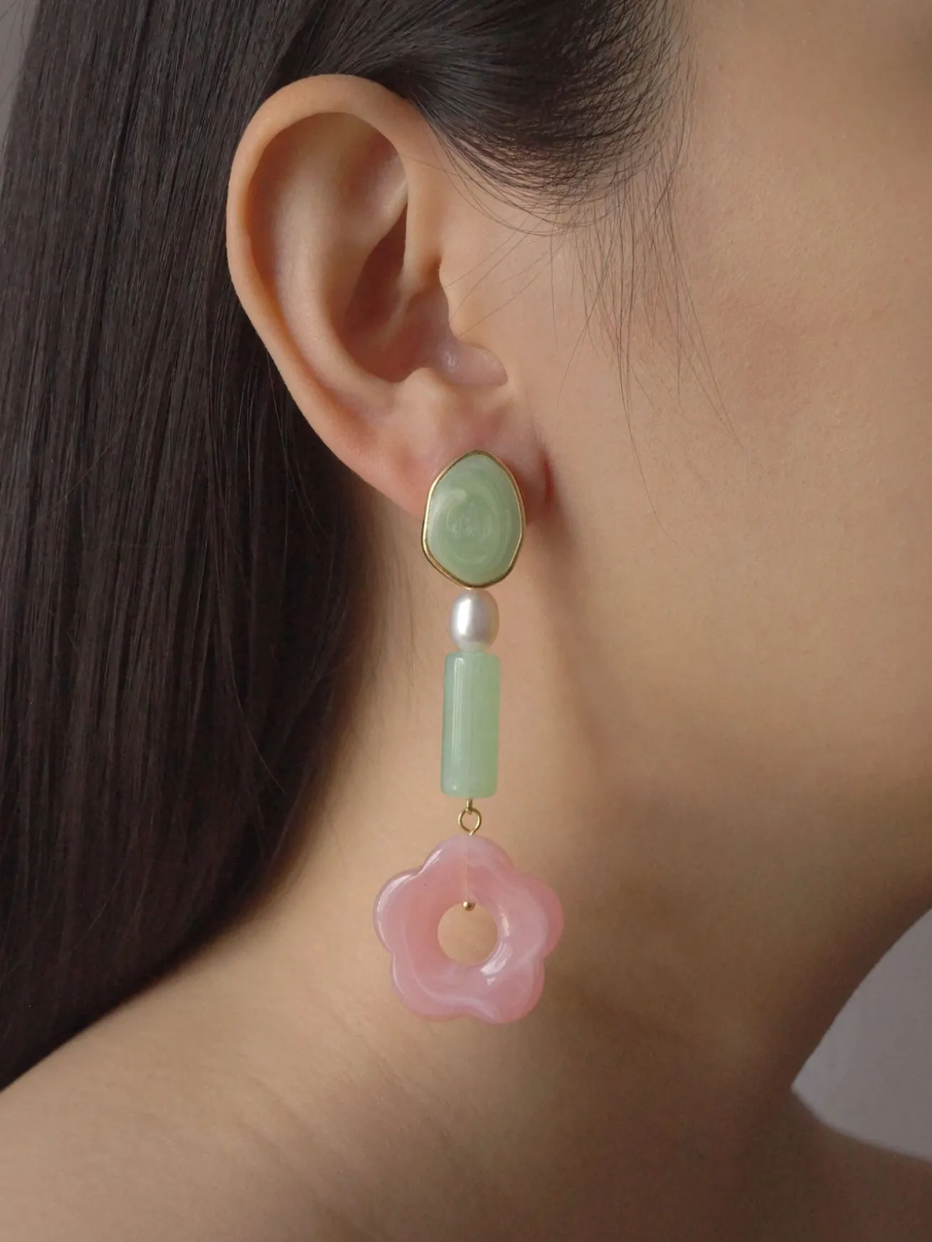 Peony Earrings - Long