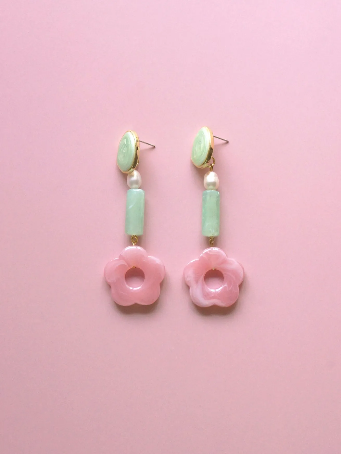 Peony Earrings - Long