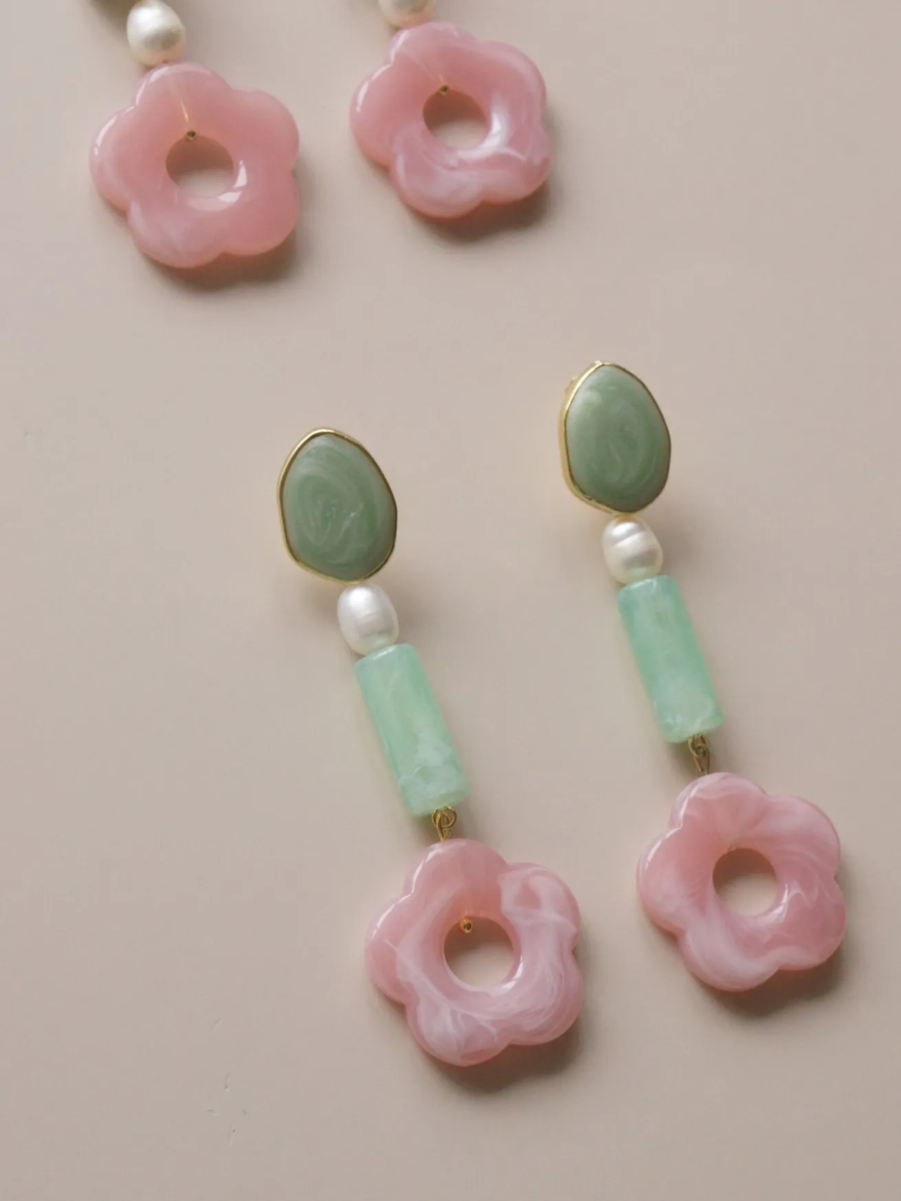 Peony Earrings - Long