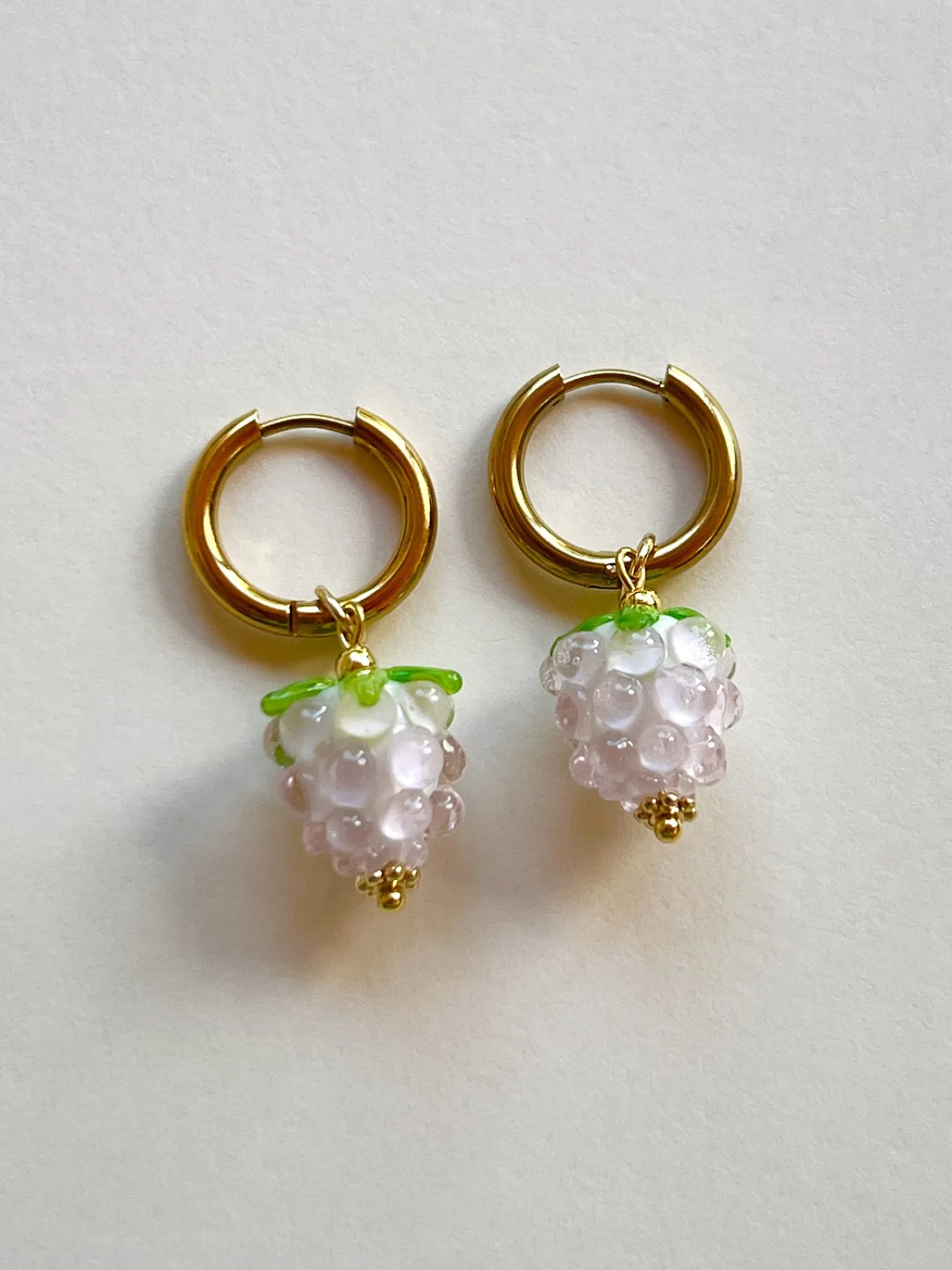 Pink Raspberry Hoops