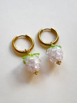 Pink Raspberry Hoops