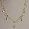 Princess Pearl Curtain Necklace