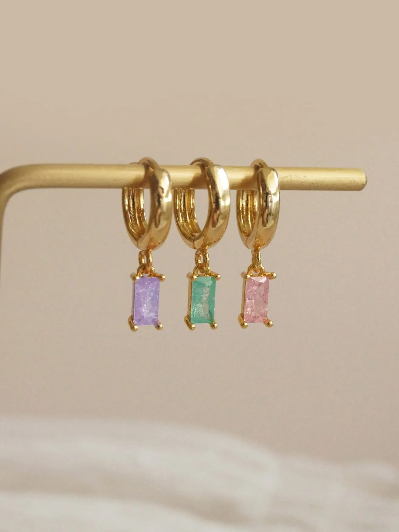 REVERIE Huggies - Pink Crush *18K Gold-plated