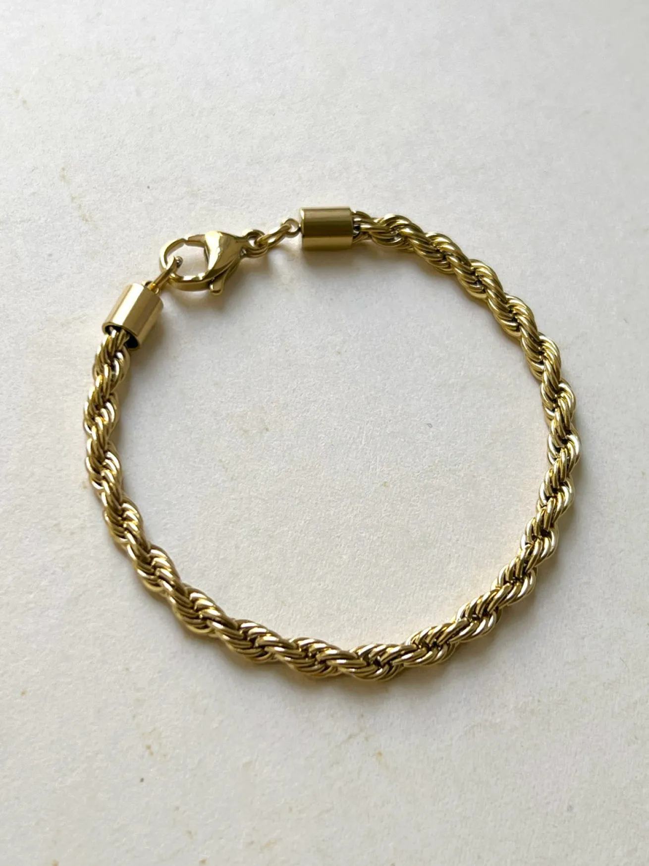 Rope Chain Bracelet - Gold