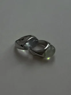 Silver Lucite Ring - Elixir