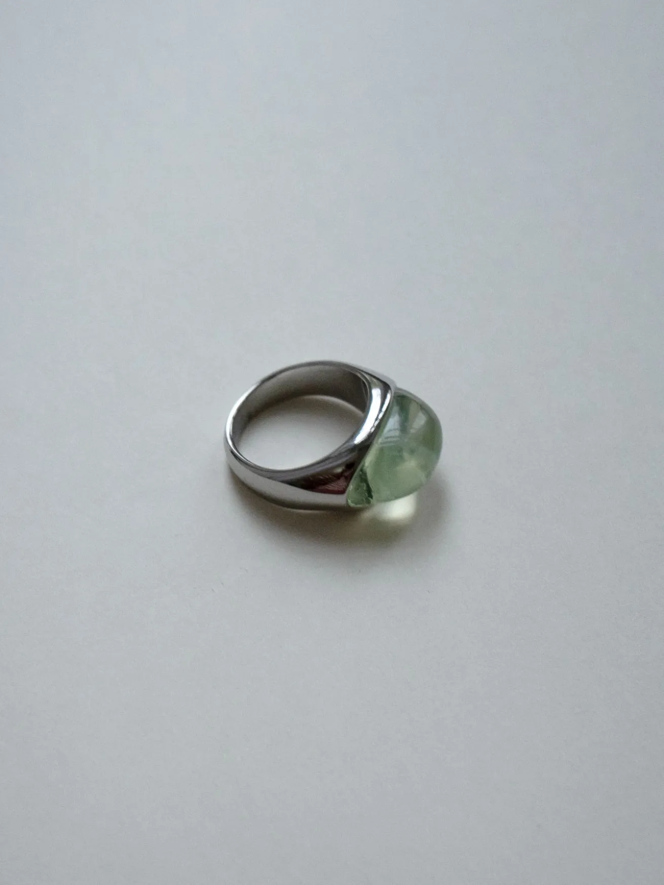 Silver Lucite Ring - Elixir