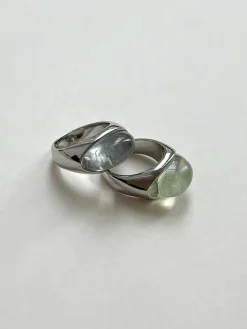 Silver Lucite Ring - Elixir