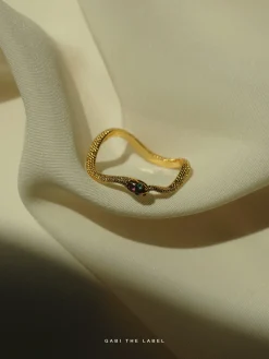 Snake Ring *14k Gold-plated