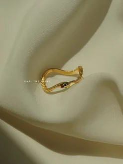 Snake Ring *14k Gold-plated