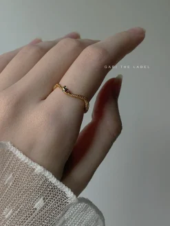 Snake Ring *14k Gold-plated