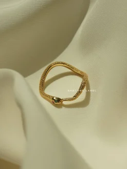 Snake Ring *14k Gold-plated