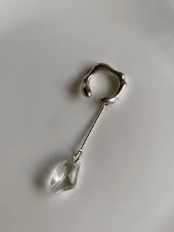 Statement Silver Ear Cuff