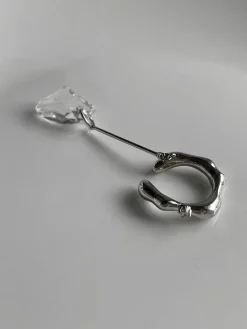 Statement Silver Ear Cuff